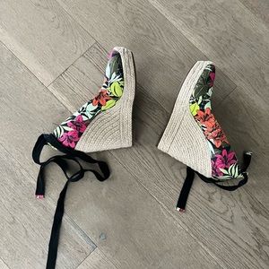 Espadrilles . New never worn. Size 9.5 fits more like 9. Narrow